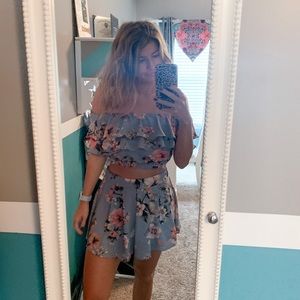 Floral Two-piece set